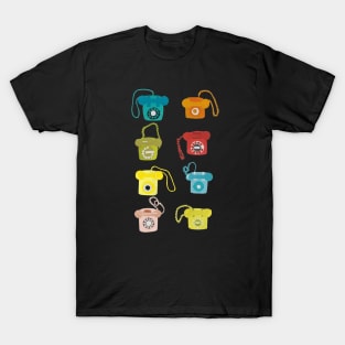 Retro phones T-Shirt